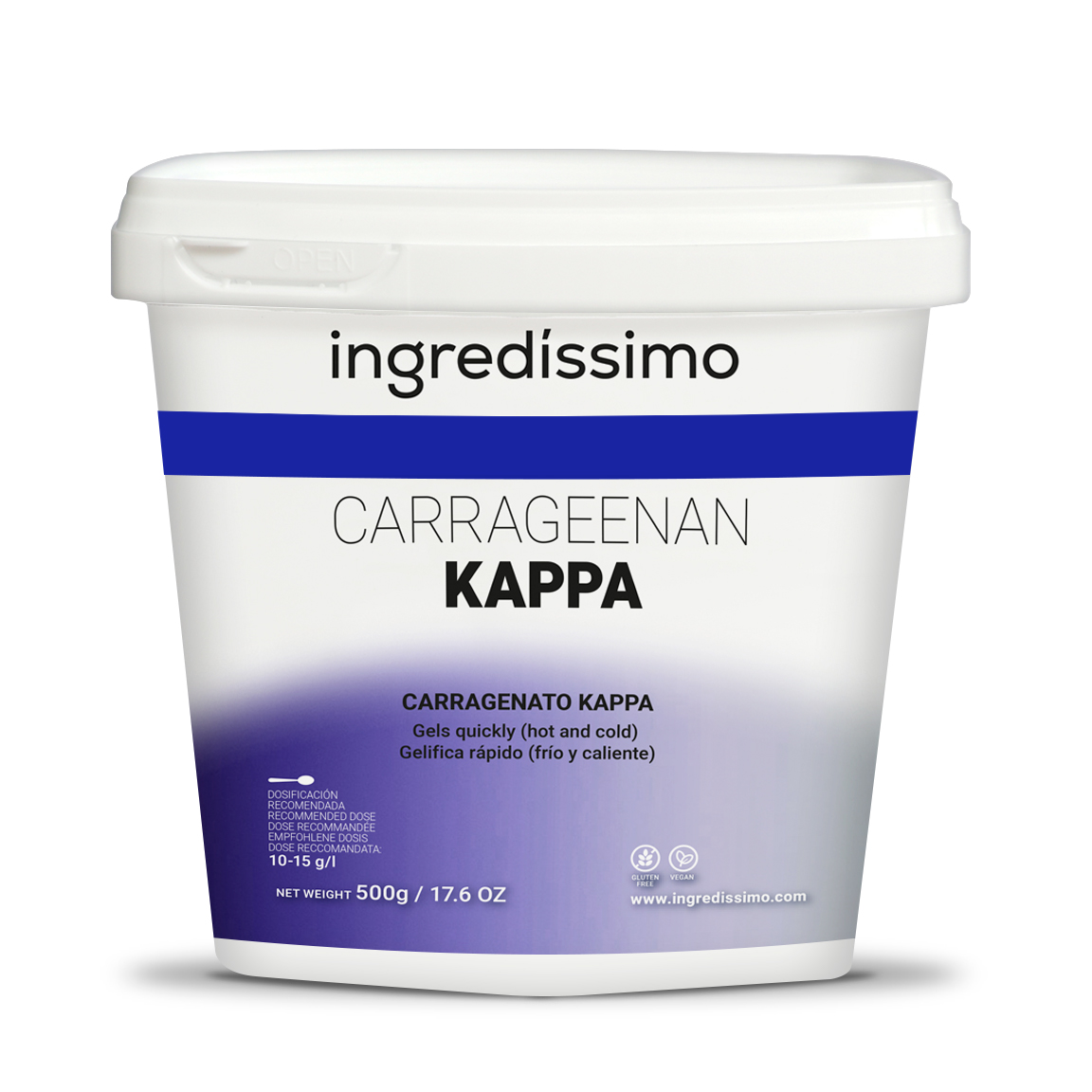 golf mærke Reporter KAPPA) Carrageenan (Firm Gel) - Ingredíssimo