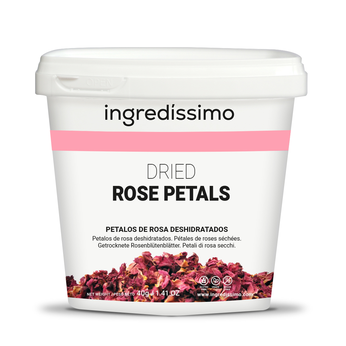 Petali di rosa disidratati - Ingredíssimo