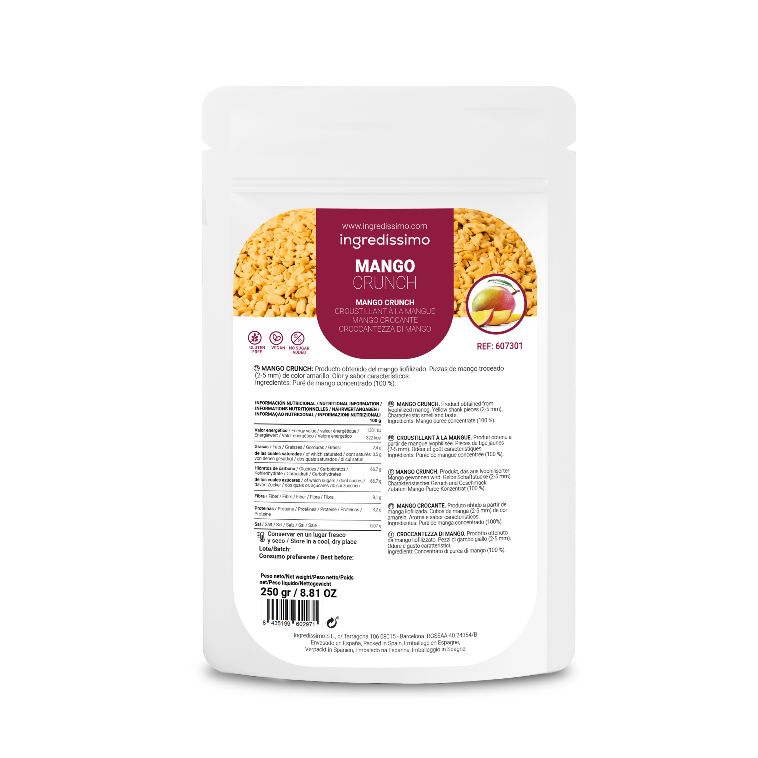 Mango crunch